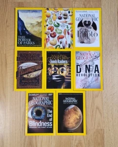 National Geographic Magazine 2016 Lot of 8 Assorted Months No Maps - Foto 1 di 6