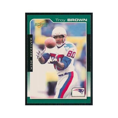 2000 Score Troy Brown Patriots #122 - Image 1 of 3
