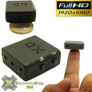 Telecamera spycam Micro camera Mini con Infrarossi di Sorveglianza full hd 1080p - Foto 1 di 15