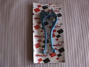 Kawasaki ZX6R J 2000-2002 BLAU ELOXIERT VORNE BREMSE & KUPPLUNGSHEBEL SET - Bild 1 von 1