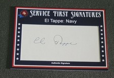 2021 Historic Autographs 1945 End of War Service First Autographs El Tappe /10