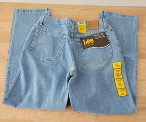 Vintage 90s Baggy Deadstock Bootcut Leg Regular Lee Jeans 33x32 - Picture 1 of 4