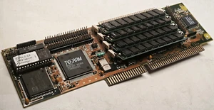 ISA IDE Caching Controller TEKRAM DC-600CF with Harris CS80C286-20 MHz CPU + RAM - Picture 1 of 9