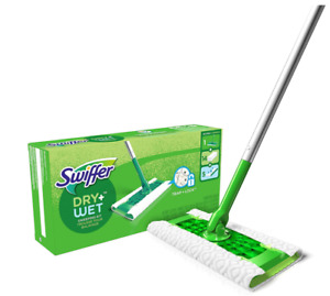 Swiffer Sweeper 2-in-1 Mops, Sweeping and Mopping Kit, 1 Mop + 19 Refills
