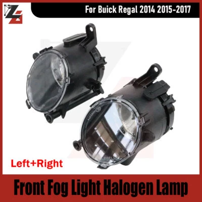 Luz antiniebla delantera lateral conductor y pasajero lámpara halógena transparente para Buick Regal 2014-17 Foto 1 de 4