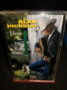 Here in the Real World by Alan Jackson (Cassette Tape)1989 Country 🎵 Arista  VG - Picture 1 of 6