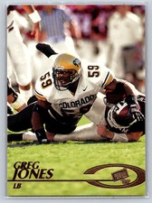 1997 Press Pass Greg Jones #36 Red Zone  Colorado Buffaloes