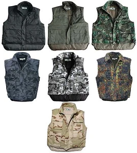 WESTE US STEPPWESTE RANGER GEFÜTTERT ARMY STYLE OUTDOOR ANGELN JAGD ARBEIT NEU - Bild 1 von 3