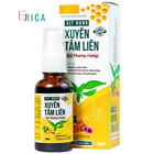 1x 30ml Xuyen Tam Lien throat spray solution relieves cough, reduces phlegm