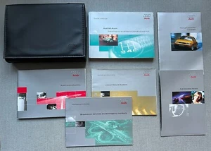GENUINE AUDI A6 AVANT OWNERS MANUAL HANDBOOK WALLET 1998-2001 - Picture 1 of 24