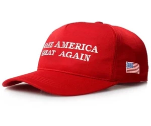 MAGA Make America Great Again President Donald Trump Hat Embroidered Flag Cap - Picture 1 of 6