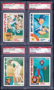 PSA 9 1984 OPC O-pee-chee Topps #223 George Brett Royals All-Star HOF ONLY!