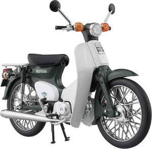 AOSHIMA 1:12 Scale Diecast Model Honda Super Cub 50 Green from Japan 1026 - Picture 1 of 4