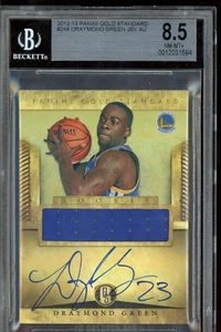 2012-13 Panini Gold Standard #244 Draymond Green Warriors RC Jersey AUTO BGS 8.5 - Picture 1 of 2