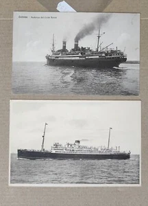 MARINA MERCANTILE PIROSCAFO SS-LOTTO 2 CARTOLINE-C65-154 - Picture 1 of 1