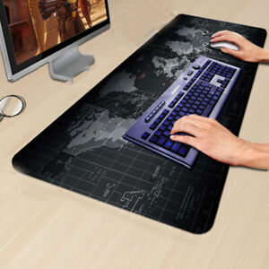Extra Large Size Gaming Mouse Pad Desk Mat Anti-slip Keyboard Desk Mousepad #UK
