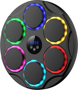 Macchina da Boxe Musicale 43 cm Bluetooth 9 Modalità e Velocità - Foto 1 di 15