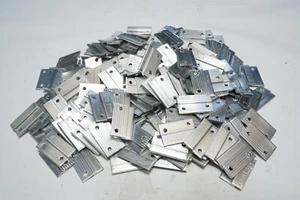 Lot of 196 2" Z-Clips for Hanging Panels, Partitions, Picture Frames Ships FREE - Picture 1 of 4
