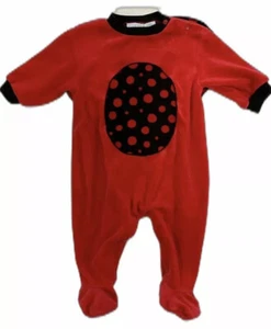 First Moments LADYBUG Halloween Costume Sleeper 6/9mos Dress Up - Picture 1 of 5