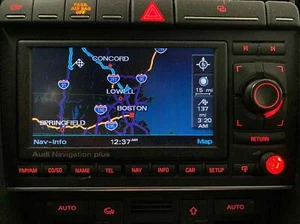 07 AUDI A4 Info-gps-tv Screen - Picture 1 of 4
