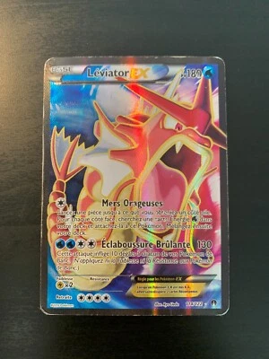 Carte Pokémon : Léviator EX 114/122 XY Rupture Turbo Française - Photo 1/4
