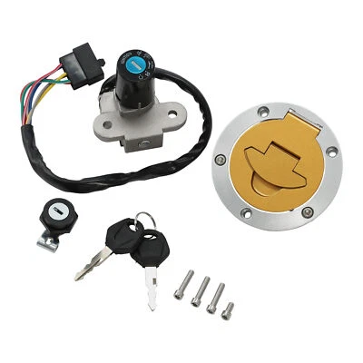 Ignition Switch Lock Fuel Gas Cap Key Set Fit For Ducati Monster 620 750 900 ST2 - Image 1 of 4