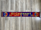 Écharpe de football Barcelone 100 ans vintage originale 1999 Espagne football