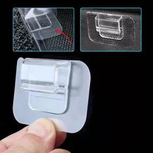 4PC Car Mat Fixing Buckle Non-slip Sticker Foot Pad Carpet Self-adhesive Sticker - Foto 1 di 12