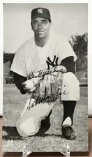 Sal Maglie New York Yankees JD McCarthy Baseball Postcard -Beautiful Condition