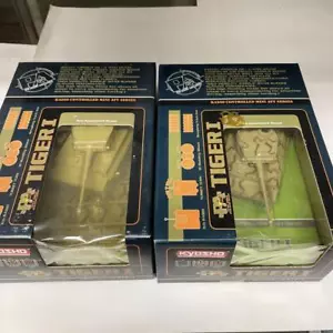 Kyoho R/C Pocket Armor HG TIGER I x2 Pcs Set with Box - Picture 1 of 3