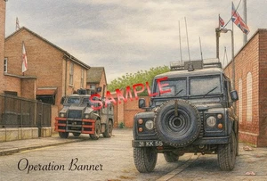 Britische Armee Op Banner A4 Fotodruck.  - Bild 1 von 1