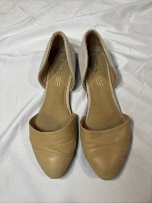 Toms Jutti D’ORSAY Ballerina Womens Flats 8 1/2W - Image 1 of 4