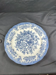Royal Staffordshire Avondale Ironstone By J & G Meakin England Blue Dinner Plate - Picture 1 of 8