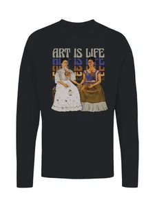 Frida Kahlo Art is Life: Duality Women's Long Sleeve - Picture 1 of 15