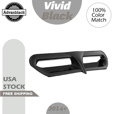 Яркая черная светодиодная вентиляционная вставка Batwing подходит для Harley Street/Electra Ultra Tri - Изображение 1 из 4