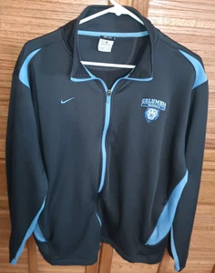 Nike Dri Fit Columbia Lions Baseball Uomo XL Giacca Full Zip Grigio - Foto 1 di 6