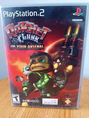 Ratchet & Clank: Up Your Arsenal (Sony PlayStation 2 PS2 2005) w/Manual - Image 1 of 4