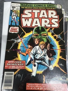 1977 Star Wars n.1 Marvel Comics Età del Bronzo | 30 Cent | Ristampa UPC - Foto 1 di 8