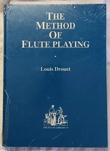 METHOD OF FLUTE PLAYING L. Drouet/CODE OF INSTRUCTIONS J. Clinton SEALED 2 Books - Picture 1 of 13