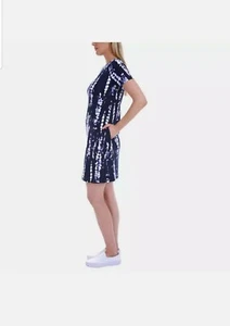 SALE! Ellen Tracy Ladies' Pima Cotton Dress w/ Pockets medium - Picture 1 of 5