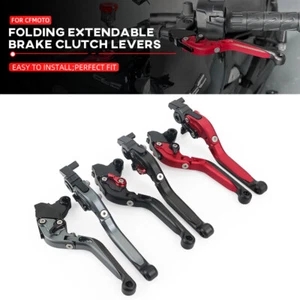 Palancas de embrague de freno extensibles plegables CNC para CFMOTO 450 SRS/SS/NK 450CLC 23-25 - Imagen 1 de 33