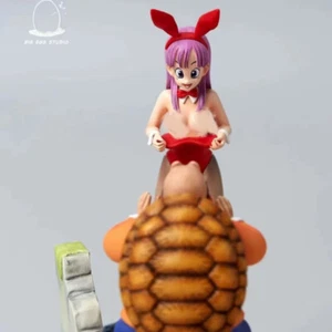 Anime D B Kame Sennin Master Roshi Bulma Bunny Suit Figure Model Toy - Picture 1 of 7