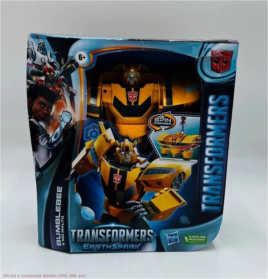 Transformers EarthSpark Spin Changer Bumblebee and Mo Malto SEE DETAILS - Image 1 of 1