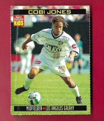 1999 Sports Illustrated COBI JONES SI Kids RC-Los Angeles Galaxy MLS *Fair* #759 - Image 1 of 2
