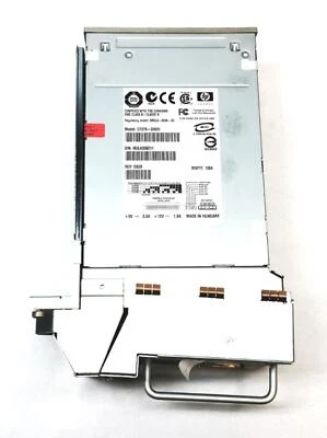HP LTO-2 Ultrium 460 SCSI/LVD Tape Drive Model C7379-00831 BRSLA-0206-DC USED - Image 1 of 4