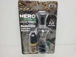 HERO Scents Auto Air Freshener, Refillable, DUCK CALL, ICE Scent, AWESOME SCENT - Picture 1 of 2