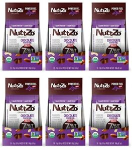 Case of 60 Nuttzo Chocolate Power Fuel Nut Butter 2GO Squeeze Packs Organic 