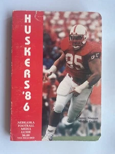 Nebraska Cornhuskers Football Media Guide 1986 - Picture 1 of 1