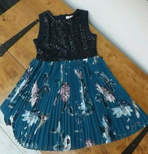 baker by ted baker girls pleated mockable hi lo dress