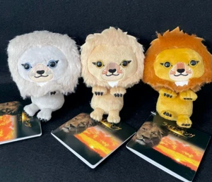 Disney Lion King Mufasa & you Mascot Plush Doll Complete set of 3 types Japan - Picture 1 of 5